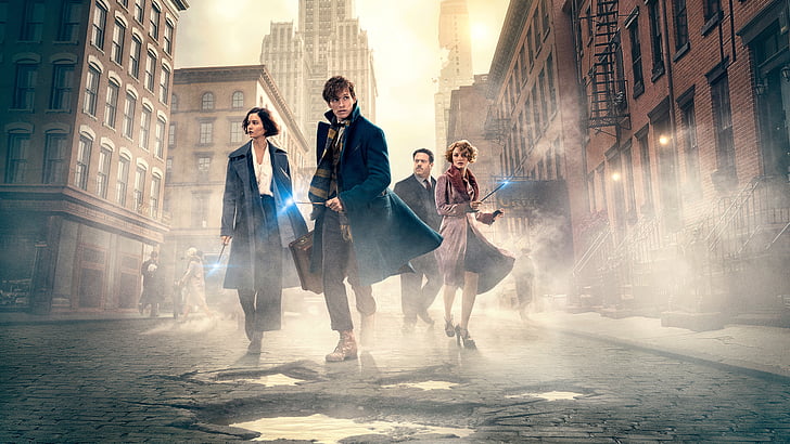 fantastic beasts and where to find them movie poster