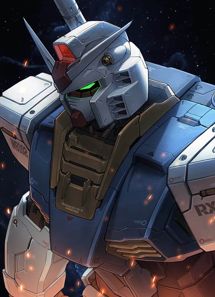 anime, mechs, Gundam, Super Robot Taisen, artwork, digital art