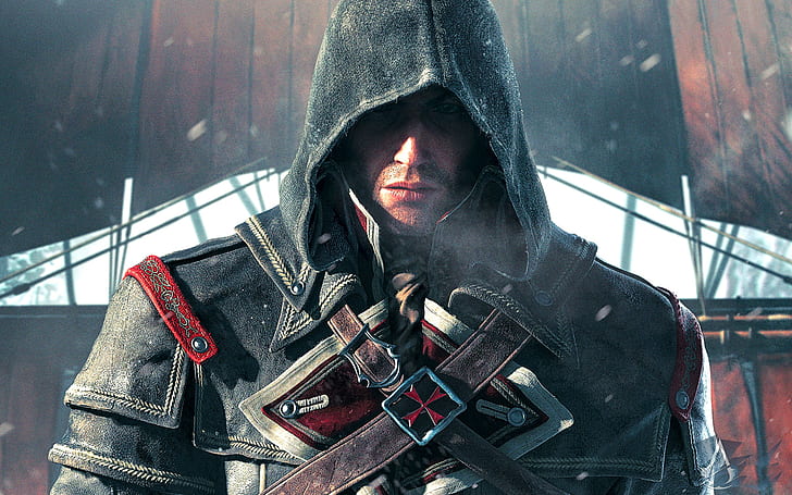 Assassin's Creed: the Rogue, the Templar, assassin's creed character, HD wallpaper