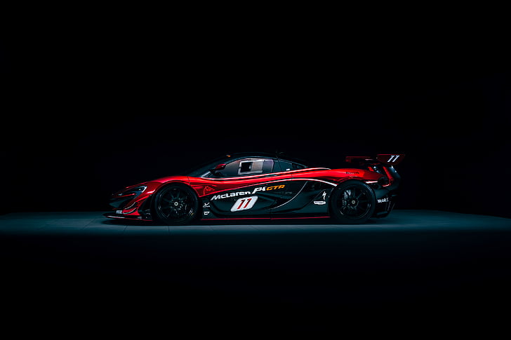 McLaren P1 GTR, Hybrid sports car, 4K, mode of transportation, HD wallpaper