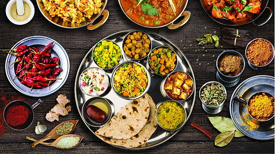 3840x2160px | free download | HD wallpaper: cuisine, food, india ...
