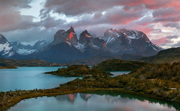 nature, landscape, Torres del Paine, torres del paine national park