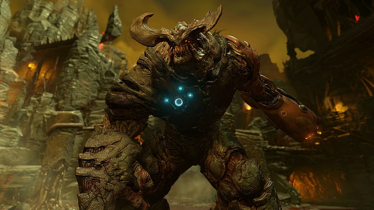 Doom Game, Doom 4, Id Software, Video Games, First Person Shooter, Special Power, HD wallpaper