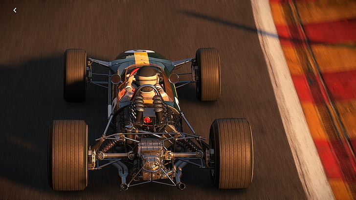Spa Francorchamps, 1968 Lotus 49, Project cars, video games