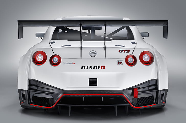 nissan gtr, cars, 2018 cars, hd, 4k, red, indoors, front view, HD wallpaper
