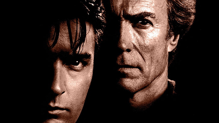 Movie, The Rookie, Charlie Sheen, Clint Eastwood, HD wallpaper