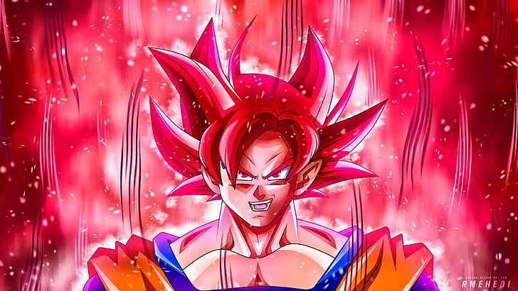 Download Cool Goku Instinto Superior Illustration Wallpaper