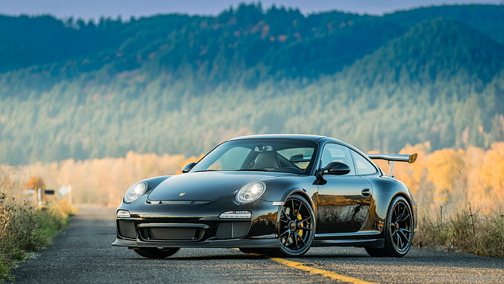 10++ Porsche 911 Gt3 Rs Blacked Out Wallpaper HD download
