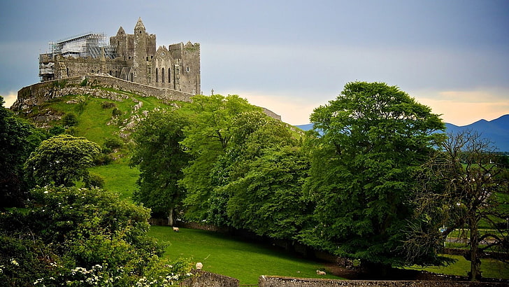 Castles, Rock Of Cashel, Ireland, HD wallpaper