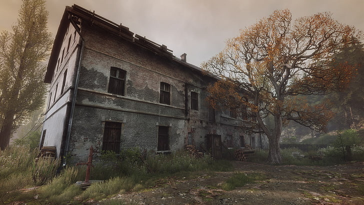 The Vanishing of Ethan Carter, video games, house, building exterior