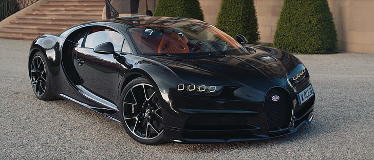 car, luxury, expensive, black, Wealth, Bugatti, Bugatti Chiron, HD wallpaper