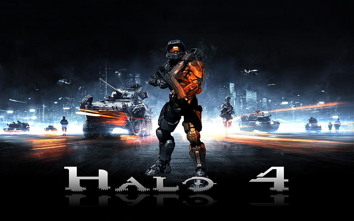 Halo 4 digital wallpaper, Master Chief, Battlefield 3, Xbox One, HD wallpaper