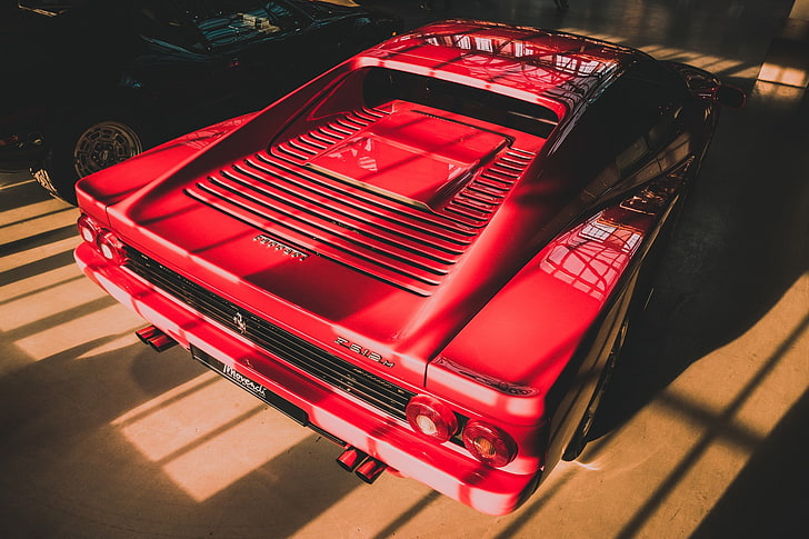 Ferrari Testarossa, vehicle, car
