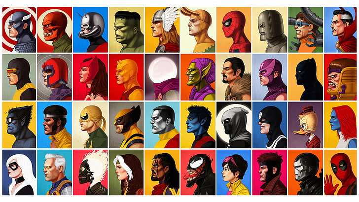 Mike Mitchell, Magneto, Marvel Comics, Captain America, artwork, HD wallpaper