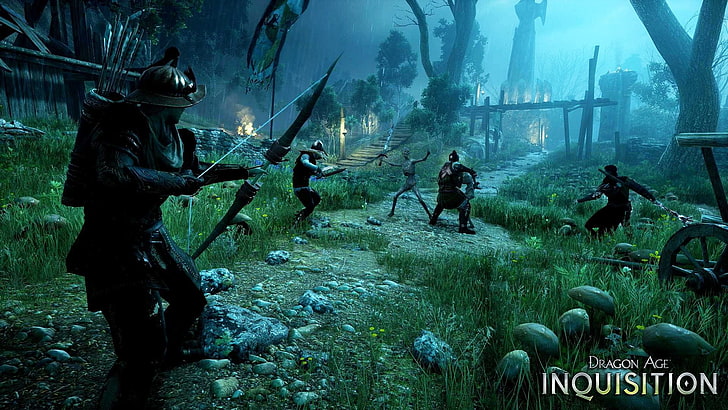 Dragon Age Inquisition game poster, video games, Dragon Age: Inquisition, HD wallpaper