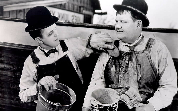 Laurel And Hardy, HD wallpaper