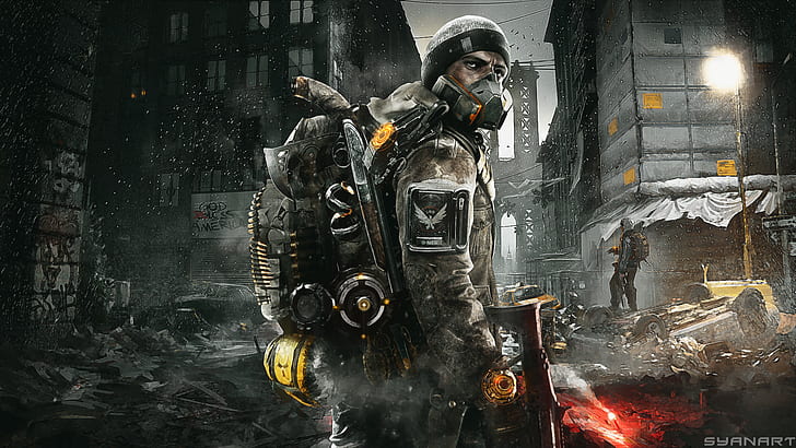 Tom Clancy's The Division, video games, apocalyptic, futuristic, HD wallpaper