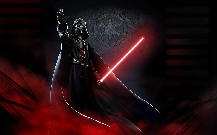 Star Wars Darth Vader, Sith, lightsaber, artwork, creativity, HD wallpaper