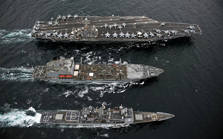 military, war, airplane, transport, ship, USS Abraham Lincoln (CVN-72)