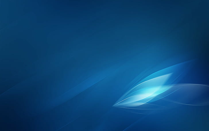 simple background, abstract, blue, artwork, gradient, HD wallpaper