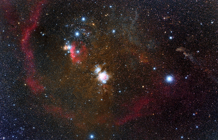 HD wallpaper: nebula, Orion, in the constellation, Barnard's Loop, emission  | Wallpaper Flare