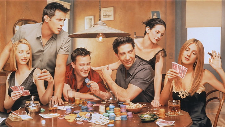 HD wallpaper: Chandler Bing, Friends (TV Series), Joey Tribbiani, Monica  Geller | Wallpaper Flare