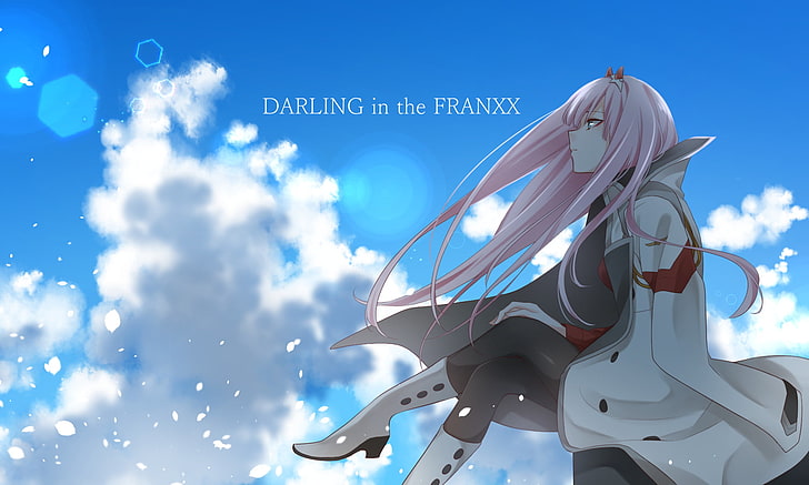 Darling in the Franxx wallpaper, Anime, Zero Two (Darling in the FranXX), HD wallpaper
