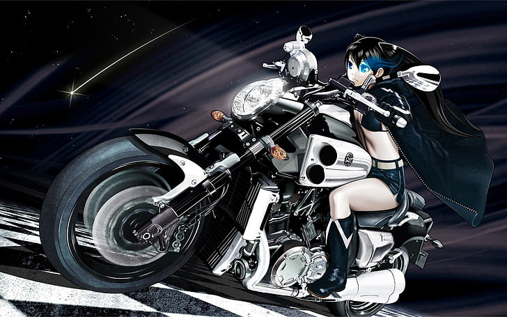 Black Rock Shooter, anime girls, Strength (Black Rock Shooter), HD wallpaper