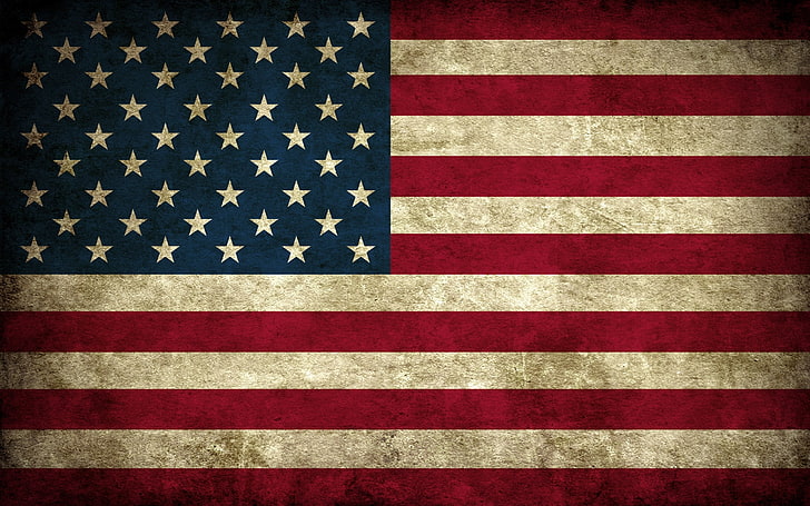 flag of USA illustration, American flag, striped, patriotism