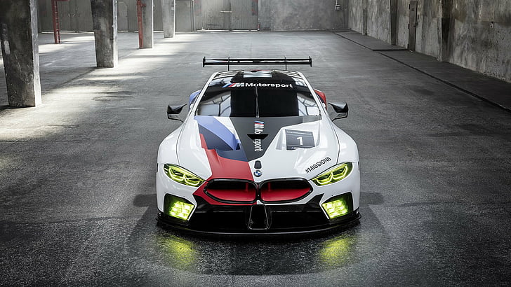 BMW, BMW M8 GTE, Race Car, Racing, Sport Car, WEC, HD wallpaper