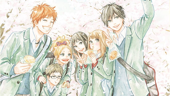 HD wallpaper: Anime, Orange, Azusa Murasaka, Hiroto Suwa, Kakeru Naruse,  Naho Takamiya | Wallpaper Flare