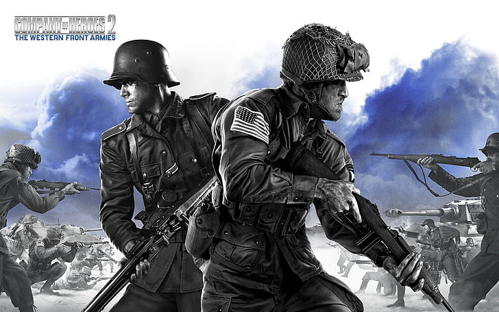 Company of Heroes 2, game HD, HD wallpaper