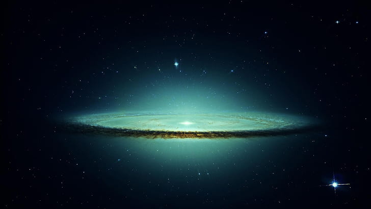 outer space galaxies nebulae pulsar the big bang galaxy sombrero galaxy 1920x1080  Space Galaxies HD Art