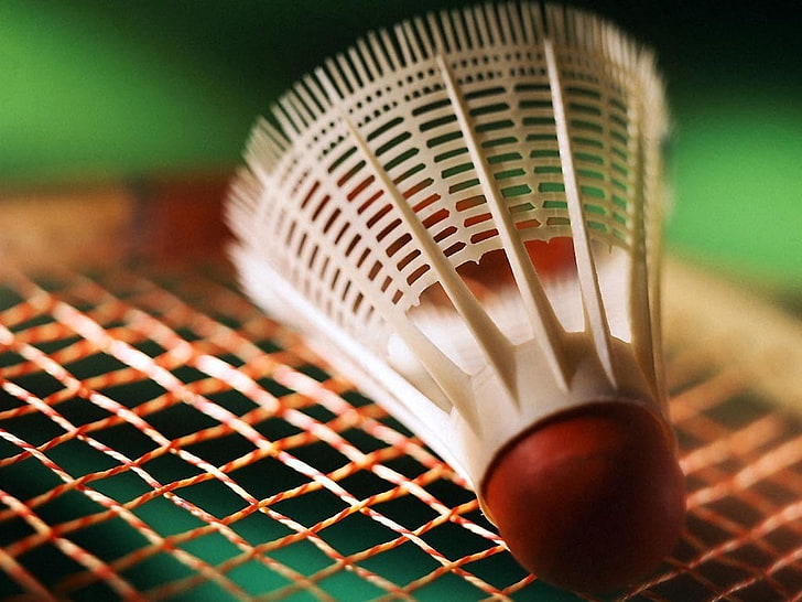 HD wallpaper: Badminton, white shuttlecock, Sports, close-up, no people,  music | Wallpaper Flare