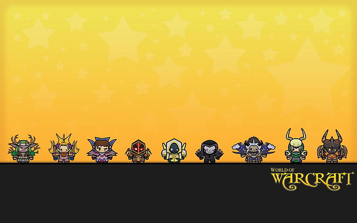 video games world of warcraft chibi 1280x800  Video Games World of Warcraft HD Art
