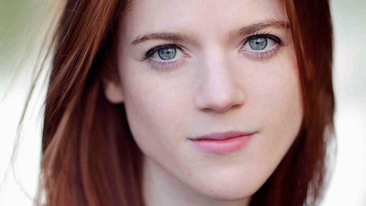 Rose Leslie, Actress, Red-haired, HD wallpaper