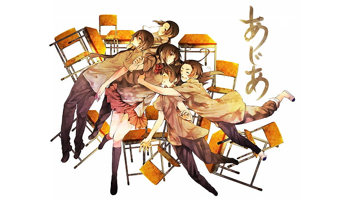 HD wallpaper: anime, Anime Boys, Anime Girls, Axis Powers Hetalia, School  Uniform | Wallpaper Flare