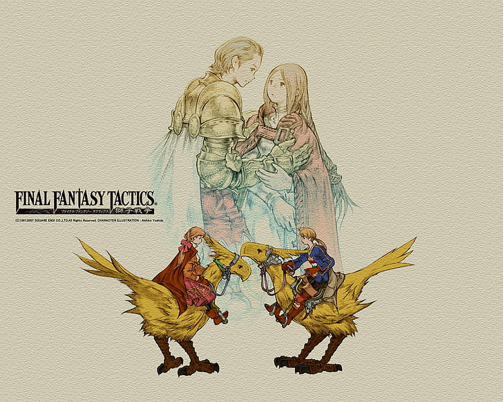 Final Fantasy, Final Fantasy Tactics, human representation, HD wallpaper