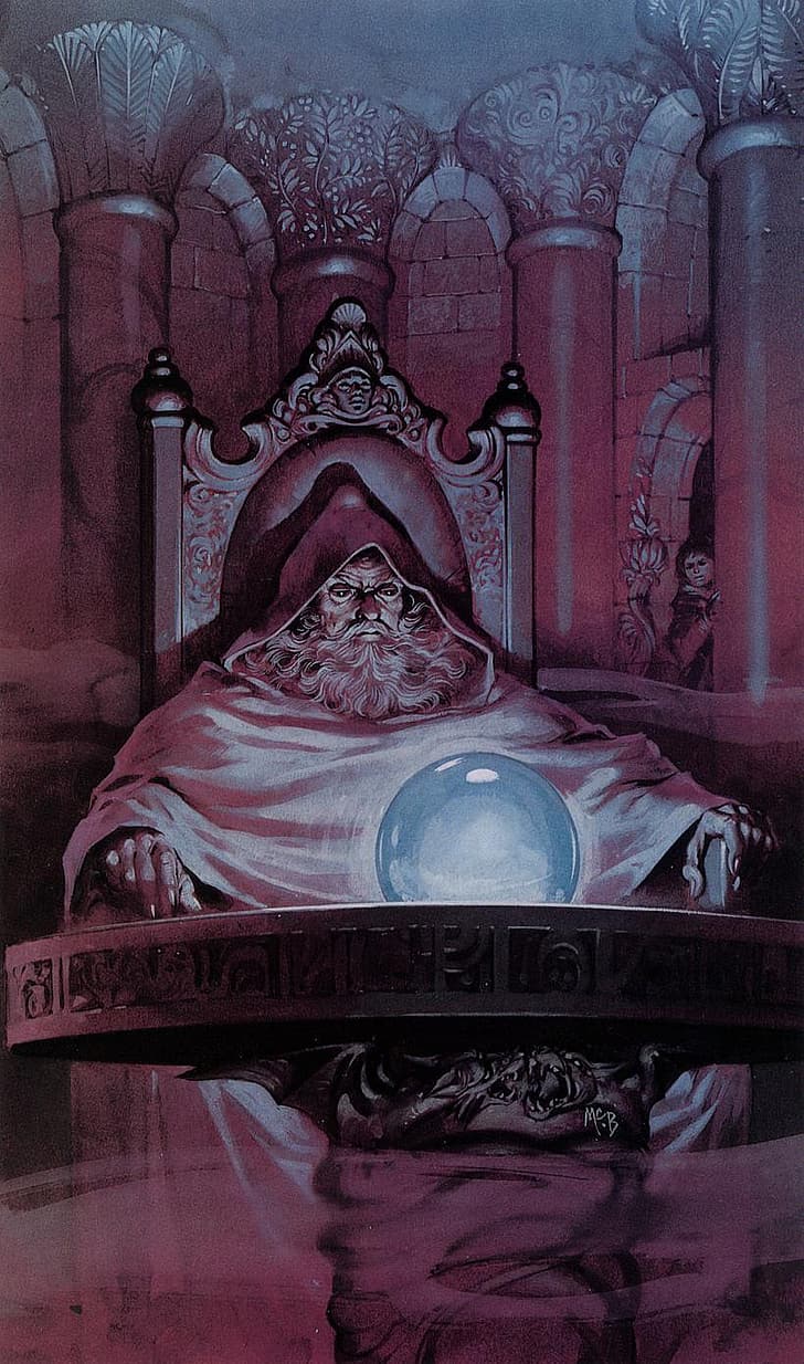 The Lord of the Rings, Saruman, orb, wizard