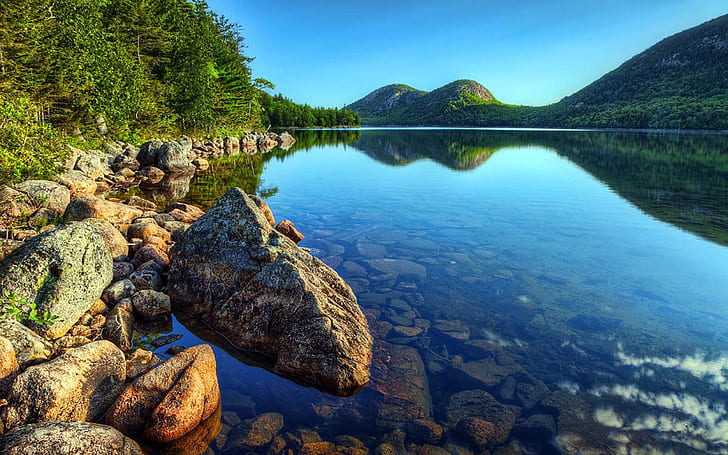 Acadia National Park Maine Jordan Pond Wallpaper Hd 1920×1200