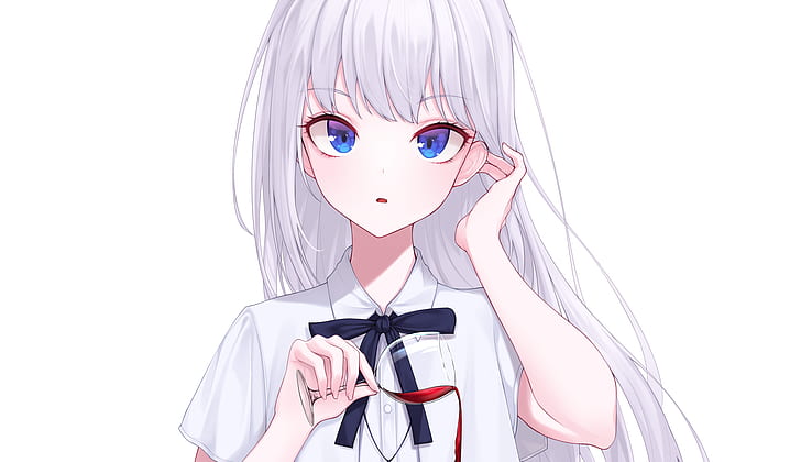 3. White Haired Blue Eyed Anime Characters - wide 7