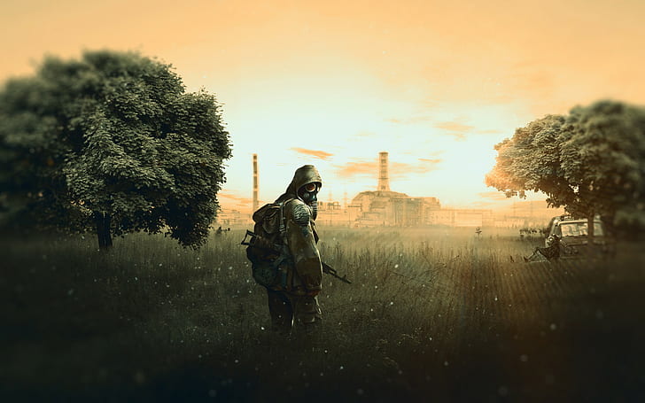 The Last Days, Game, stalker, area, Pripyat, art, HD wallpaper