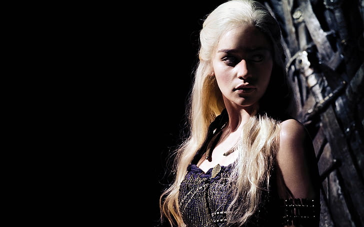 Emilia Clarke, Daenerys Targaryen, Game of Thrones, Season 6, HD wallpaper