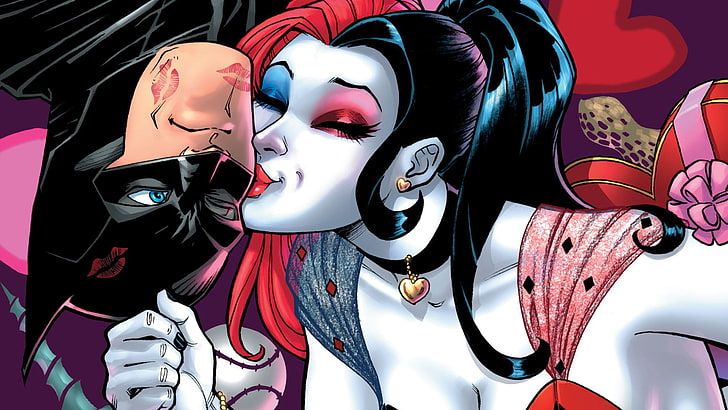 Harley Quinn illustration, DC Comics, comic books, human representation