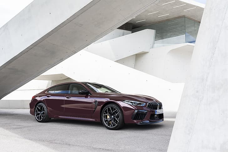 coupe, BMW, ladder, 2019, M8, the four-door, M8 Gran Coupe, HD wallpaper