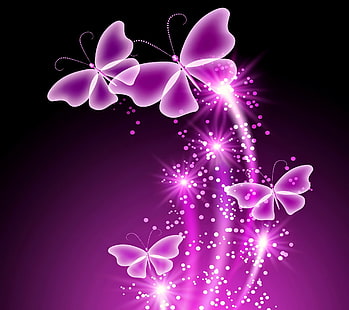 Pink Glitter Butterfly Wallpapers  Top Free Pink Glitter Butterfly  Backgrounds  WallpaperAccess
