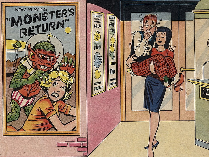 Comics, Archie's Joke Book, Archie Andrews, Betty Cooper, Jughead Jones, HD wallpaper