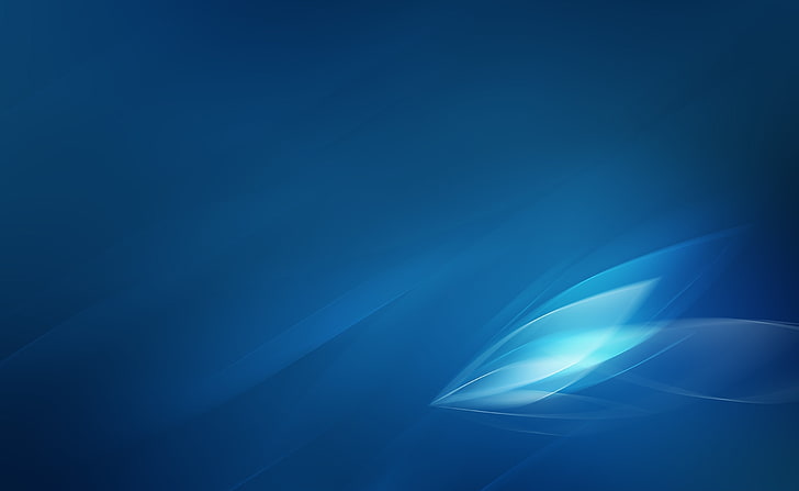 Aero Stream Blue, blue and teal wallpaper, Colorful, copy space, HD wallpaper