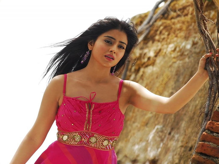 Shriya Saran, young adult, one person, young women, hair, beauty