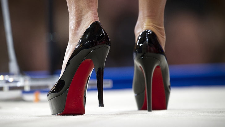 HD wallpaper: women, high heels, Louboutin, depth of field, legs, stiletto  | Wallpaper Flare